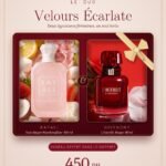 Deux signatures féminines dans un seul écrin : la douceur gourmande de Kayali Yum Boujee Marshmallow 100 ml et la passion de Givenchy L'Interdit Rouge 80 ml. Cadeau offert, livraison offerte partout au Maroc.